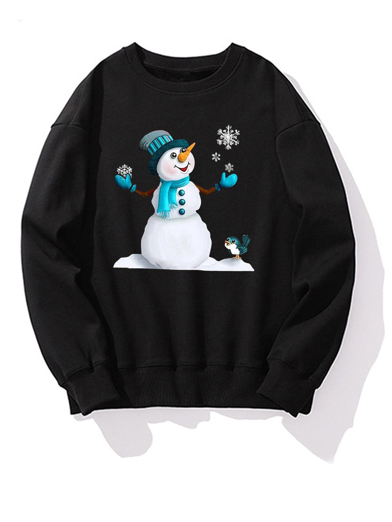 Men's Printed Long-sleeve Casual Top